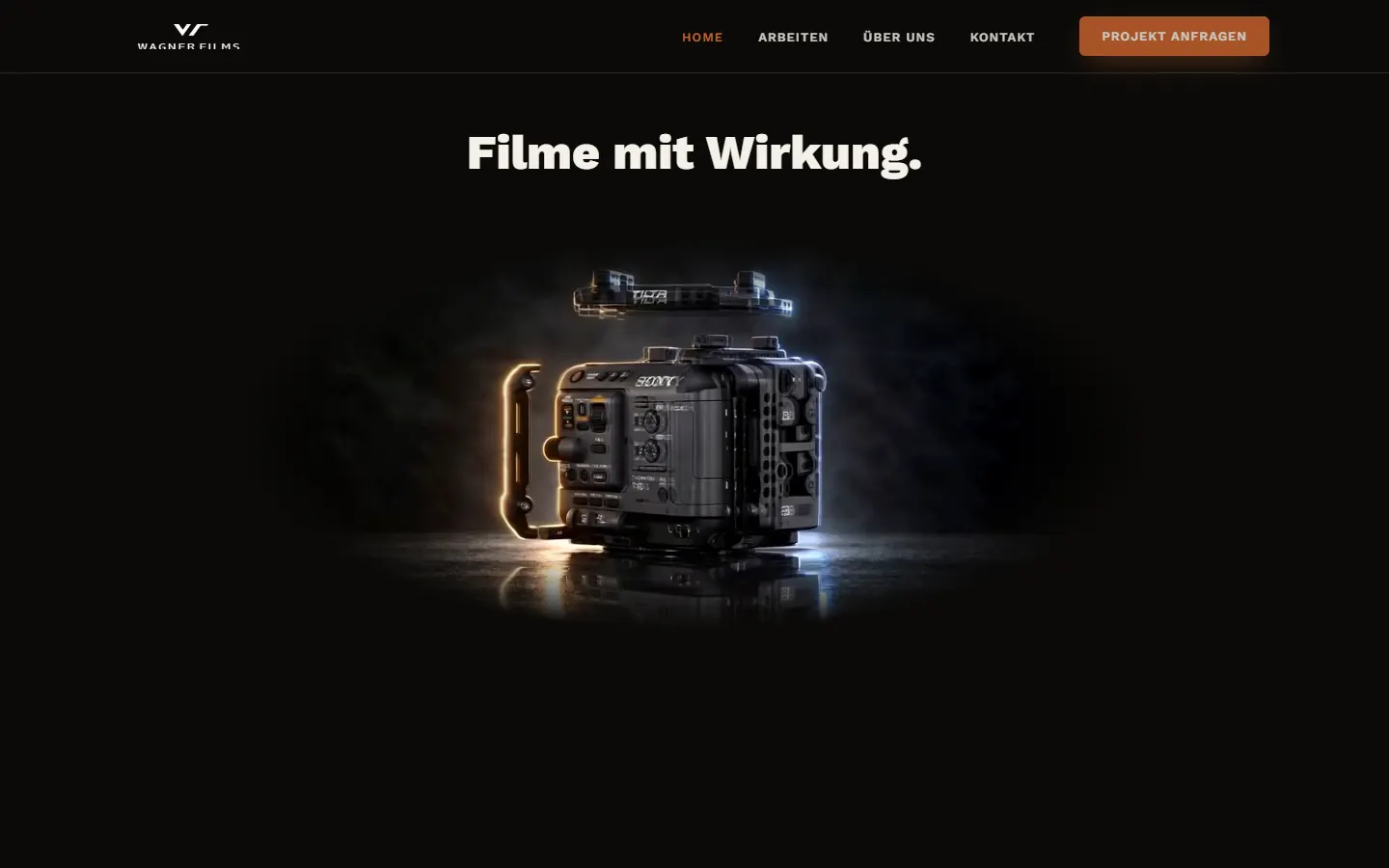 Vorschau für Wagner Films am Computer: der Abschnitt „Filme mit Wirkung.“ mit der Filmkamera